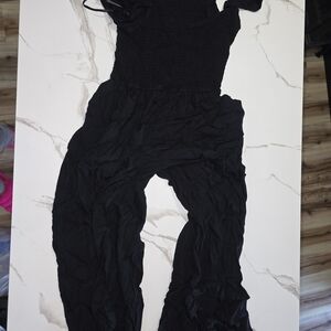 Japna Black Sleeveless Women's Dress